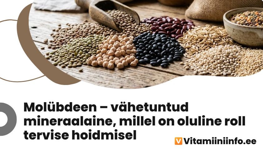 Molübdeen mineraalaine toiduallikad – kaunviljad ja teraviljad
